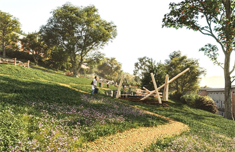 Natural Play Area in Brimscombe