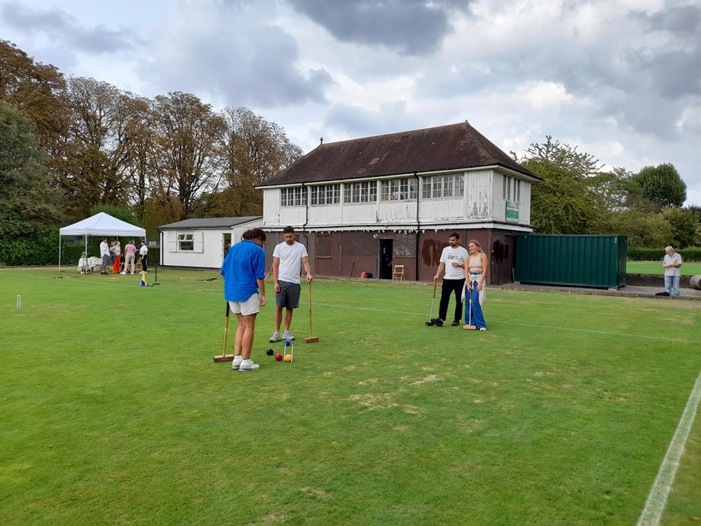 Safe access at Lammas Park Croquet