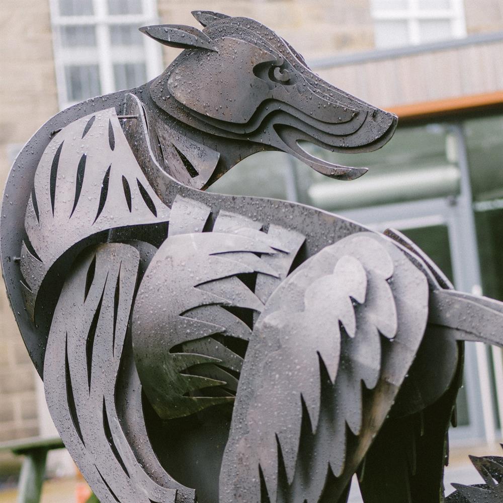 A Clitheroe sculpture tells its story