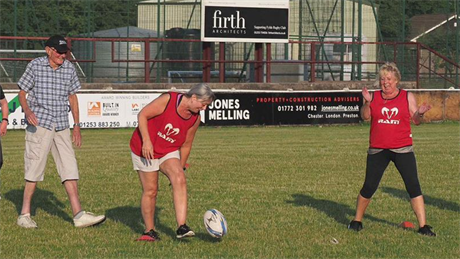 🏉 Inclusive Walking Touch Rugby for Wellbeing 