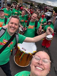 Drumming Up Support for Samba Drums