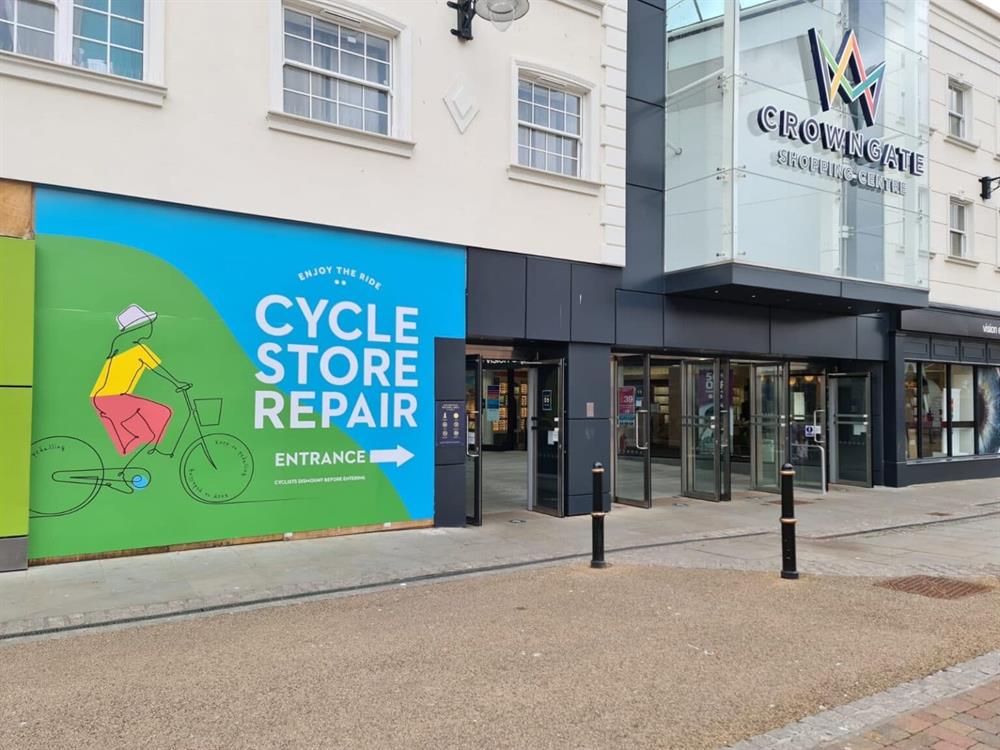 Bike recycling in Worcester