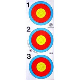 Arrowhead Target Face - 40cm 3 Spot thumbnail