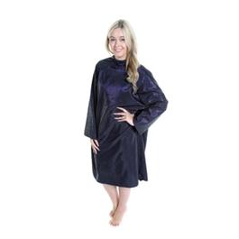 Rose Patterned Sleeved Gown Purple thumbnail