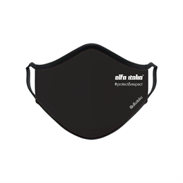 Black Reusable Protective Face Mask - Alfa Italia thumbnail