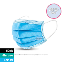 Disposable Face Masks EN149 (50 Pack) thumbnail