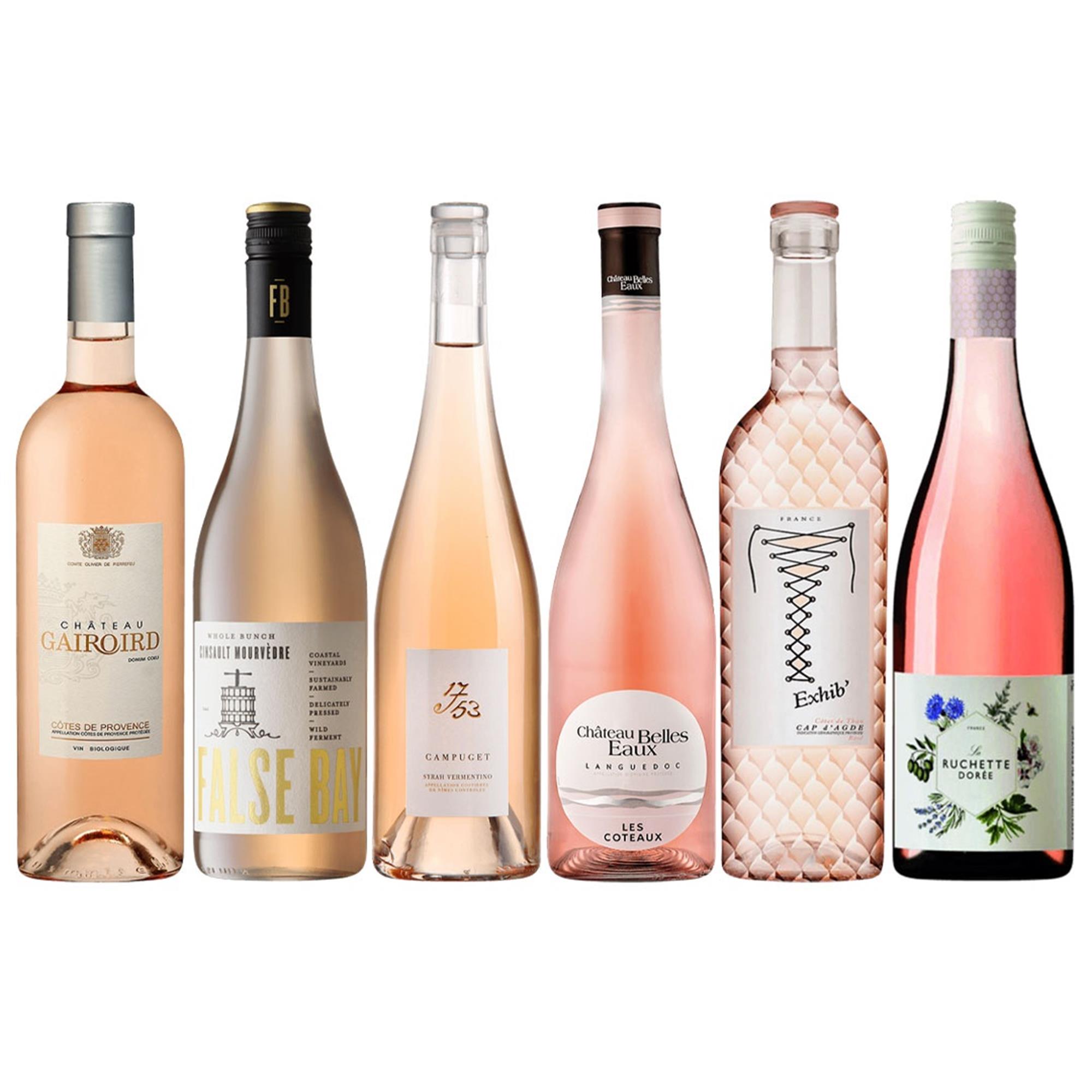 Pale and Dry Rose Mixed Wine Case