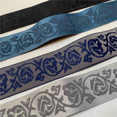 Floral Jacquard Ribbon Image 1