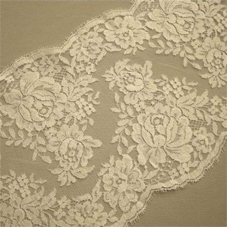 Fine Belgian Chantilly Lace Image 1
