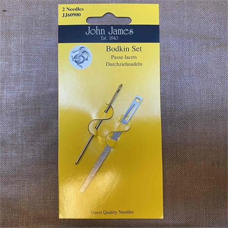 John James Bodkin Set - 2 Needles Image 1