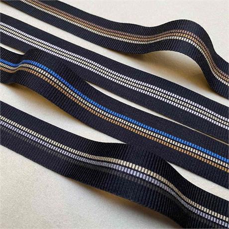 Black Woven Ribbon Image 1