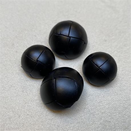 Leather High Dome Shank Button Image 1