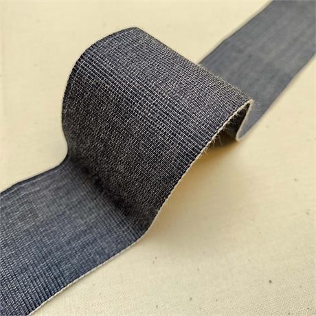 Italian Denim Gros Grain Ribbon Image 1