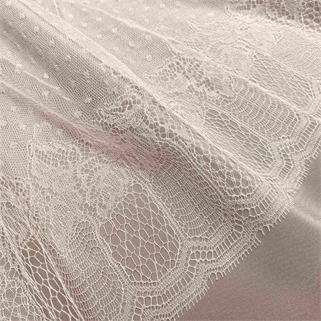 Nude Tulle Flounce Image 1
