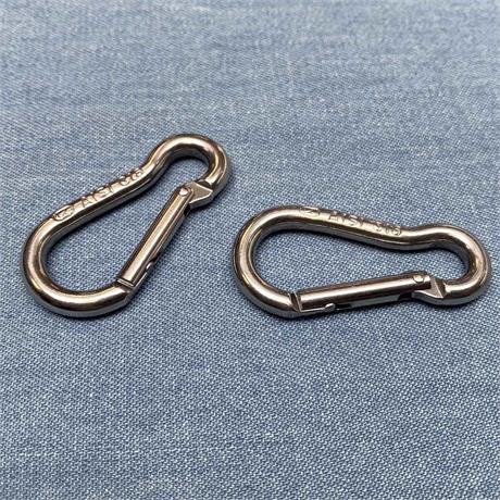 Steel Carabiner Clasp Image 1