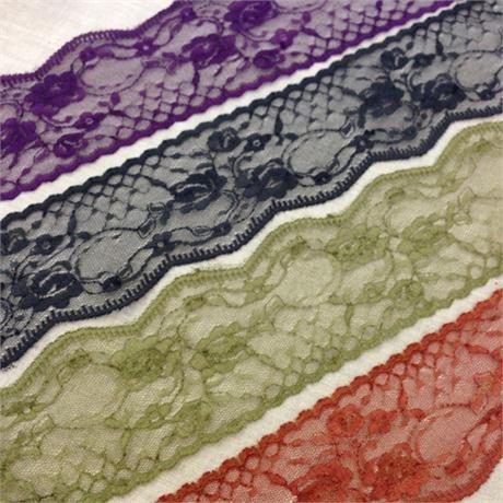 Coloured Nylon Lace Image 1