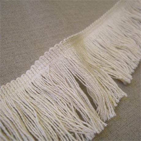 Natural Cotton Fringing 50mm Image 1