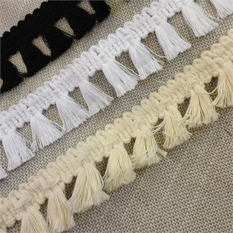 Natural Cotton Fringe Image 1