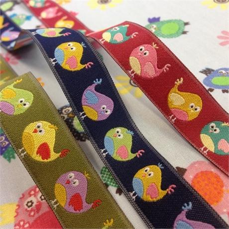 Woven Birds Ribbon Image 1