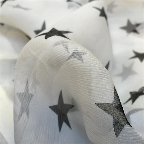 Silk Stars Chiffon Image 1