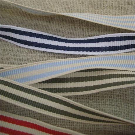 Polyester Stripe Grosgrain 10mm Image 1
