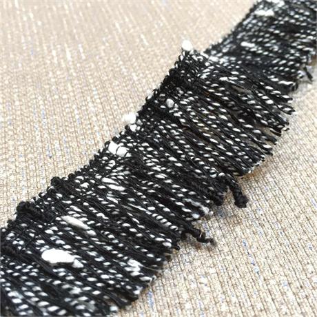 Stretch Bouclé Fringe Image 1