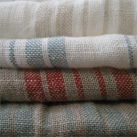 Warp Striped French Linen Image 1