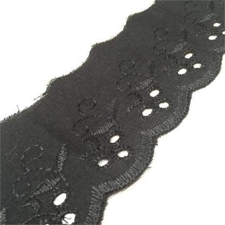 Poly/Cotton Broderie Trim Image 1