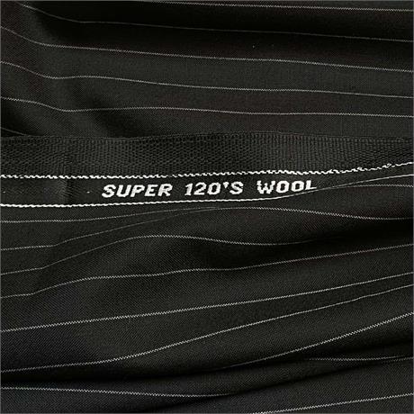 Uk Super 120s pinstripe Image 1