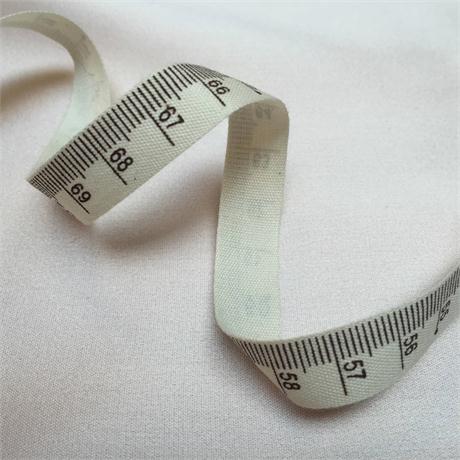 Metric Tape Measure Printed Cotton Ribbon Image 1