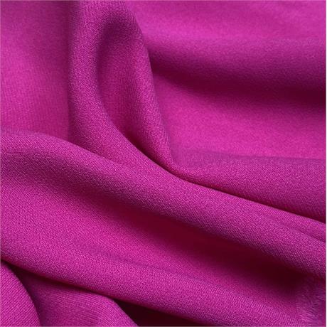 Smooth Fuchsia Crepe Image 1