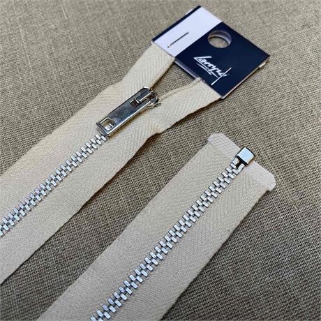 Lampo #3 Open End Zip with Raw Cotton Tape Image 1