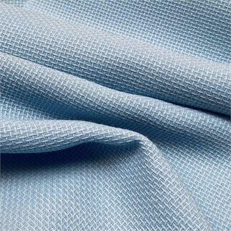 Cambridge Blue Textured Suiting Image 1