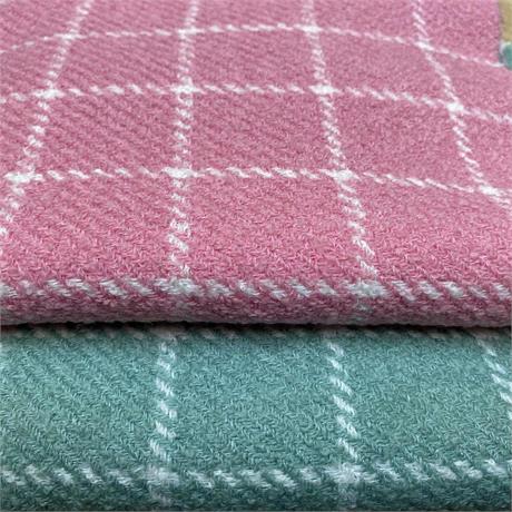 Pink Check Suiting Image 1