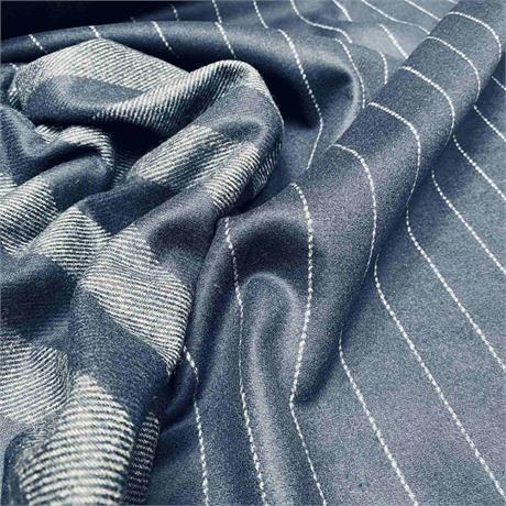 Double Faced Cashmere Stripe Image 1