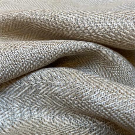 Linen Mix Herringbone Image 1