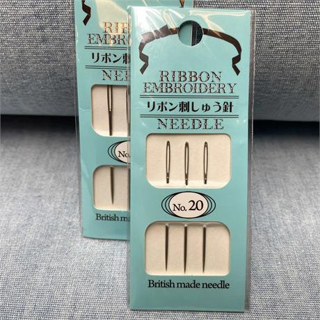 Ribbon Embroidery #20 Hand Sewing Needle Image 1
