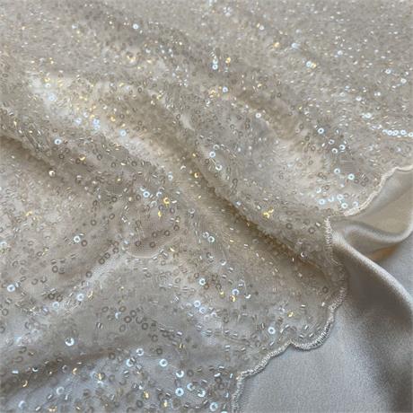 Beaded Tulle Image 1