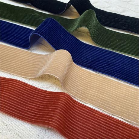 Stripe Devore Ribbon Image 1