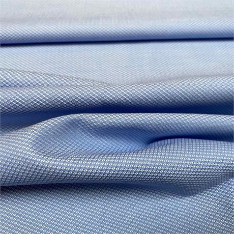 Mid BlueJacquard Shirting Image 1