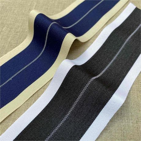 Wide Polyester Foldover Grosgrain Ribbon Image 1