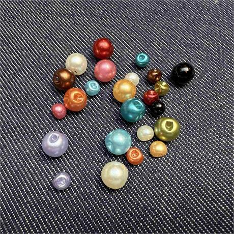 Pearl Ball Button Image 1