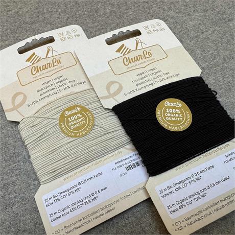 Organic Shirring Elastic Cord Image 1