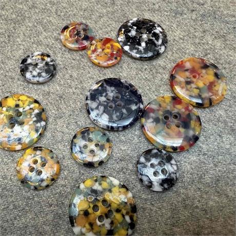 Recycled Plastic 4-Hole Button Image 1