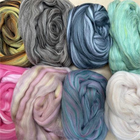 Blended Roving Wool - 50 grams Image 1