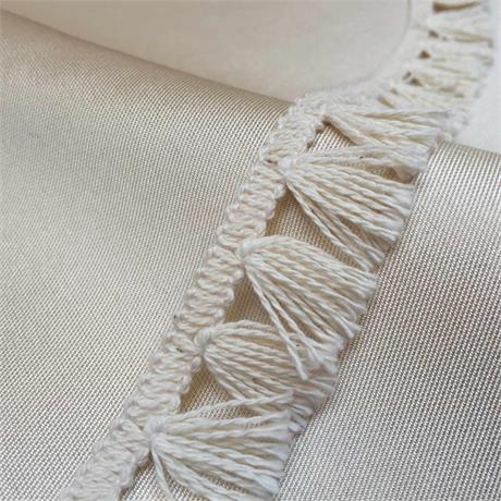 Natural Cotton Fringe Image 1