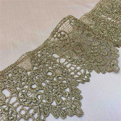 Metallic Guipure Lace Image 1