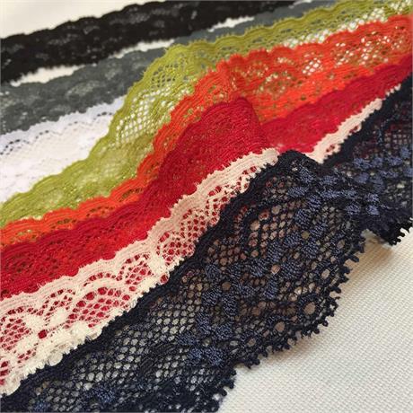 Shindo SIC-7465 Stretch Trimming Lace Image 1