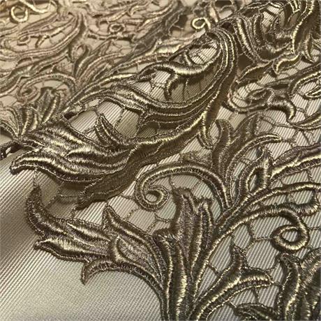 Metallic Baroque Guipure Image 1