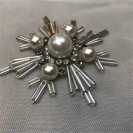 Sew-On Beaded Motif Image 1